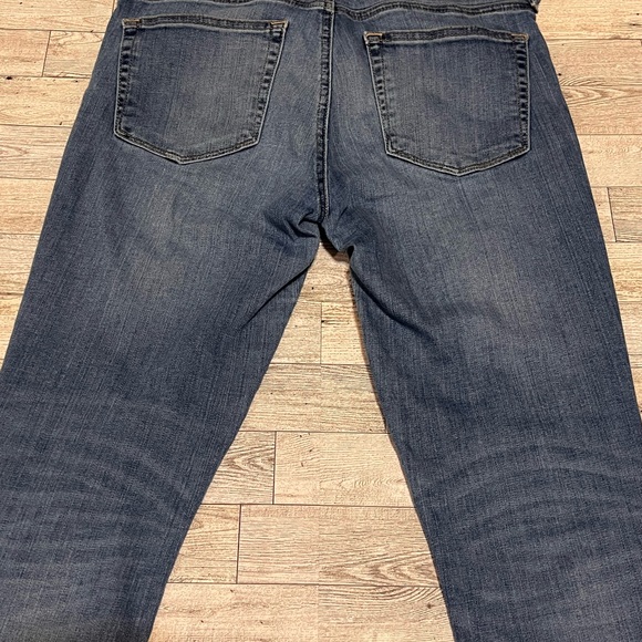 Lucky Brand Women Jeans 6 Blue Ava Skinny Ankle Cheville Frayed Raw Hem Stretch - Picture 7 of 15